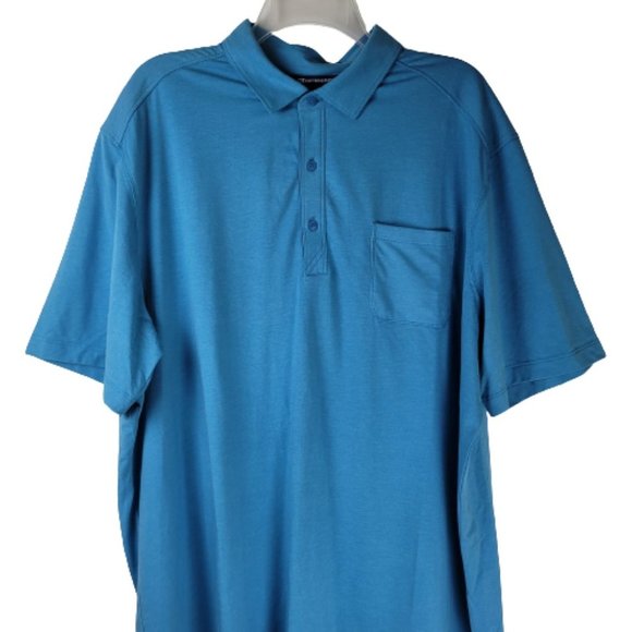 Cutter & Buck Polo DryTec Cotton Shirt Sz XXL - Picture 5 of 9